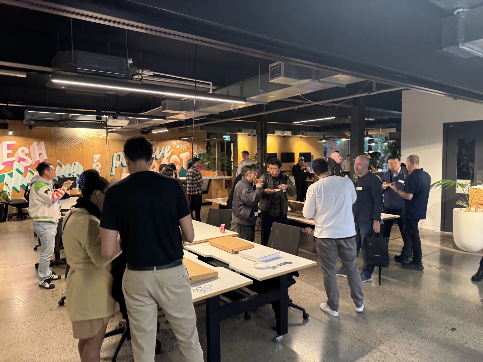 Attendees at Cursor Meetup Auckland
