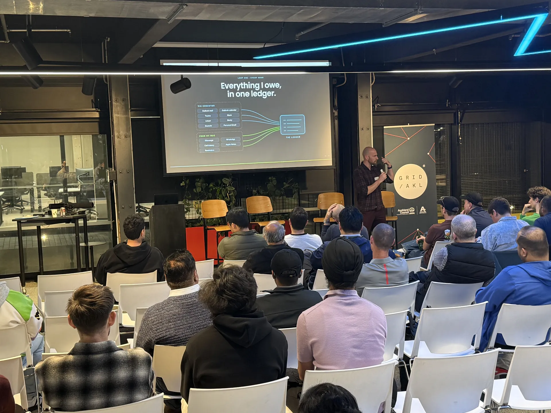 Talk session at Cursor Meetup Auckland