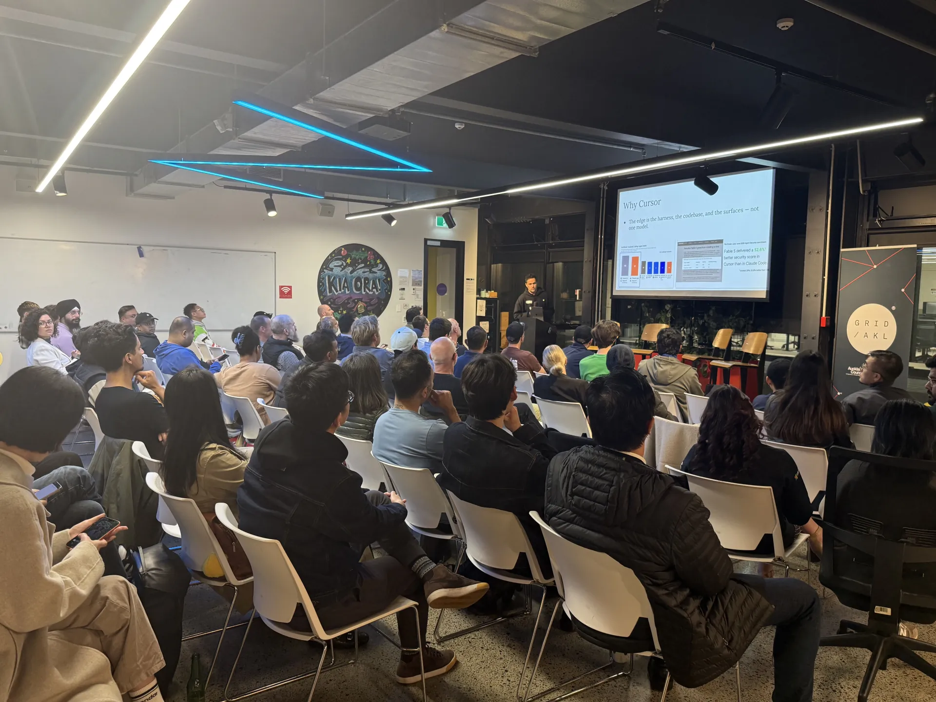 Live session at Cursor Meetup Auckland