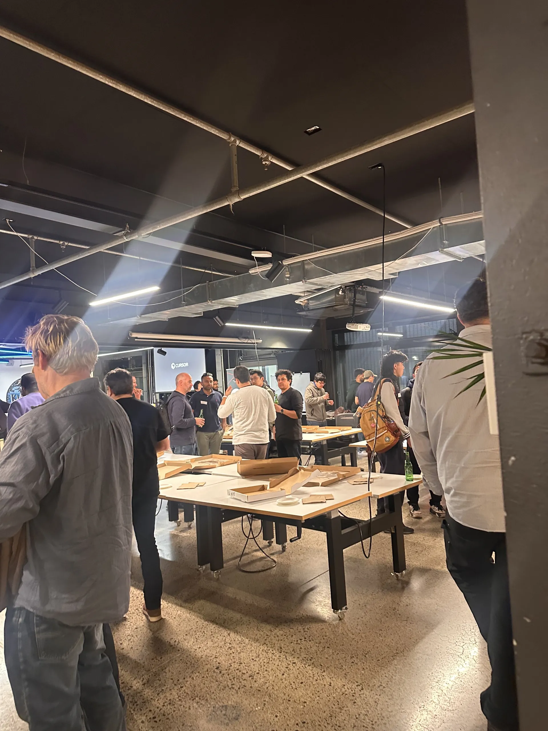 Community gathering at Cursor Meetup Auckland