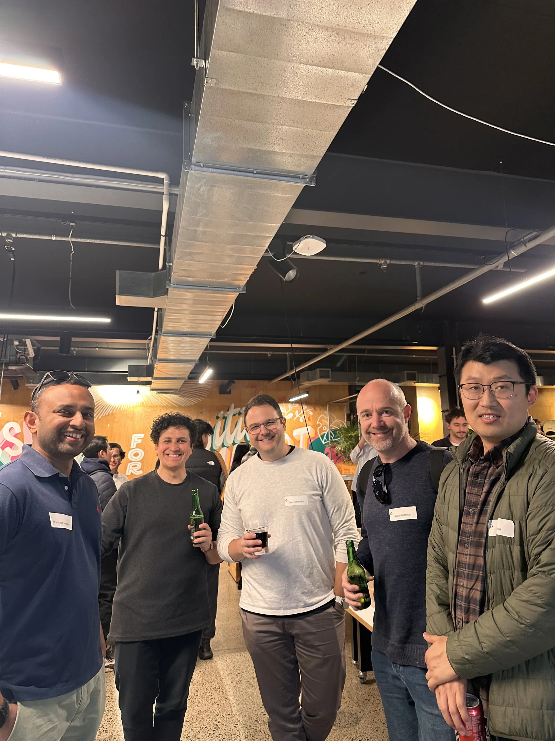 Attendees connecting at Cursor Meetup Auckland