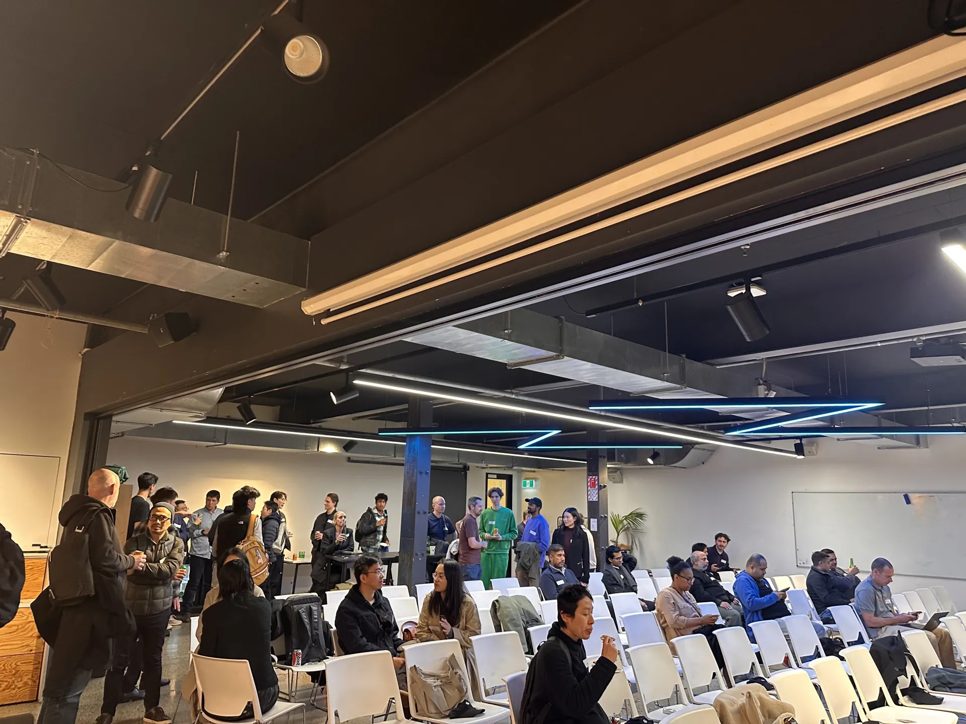 Meetup energy at Cursor Meetup Auckland