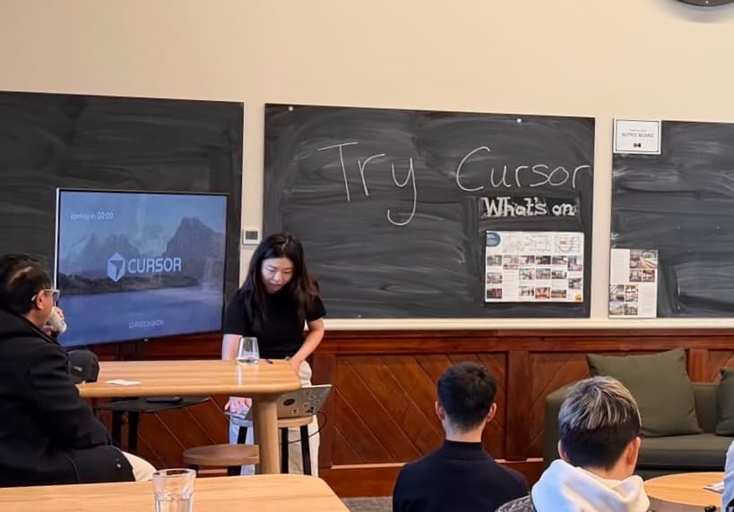 Cursor Christchurch Meetup — presentation at The Arts Centre